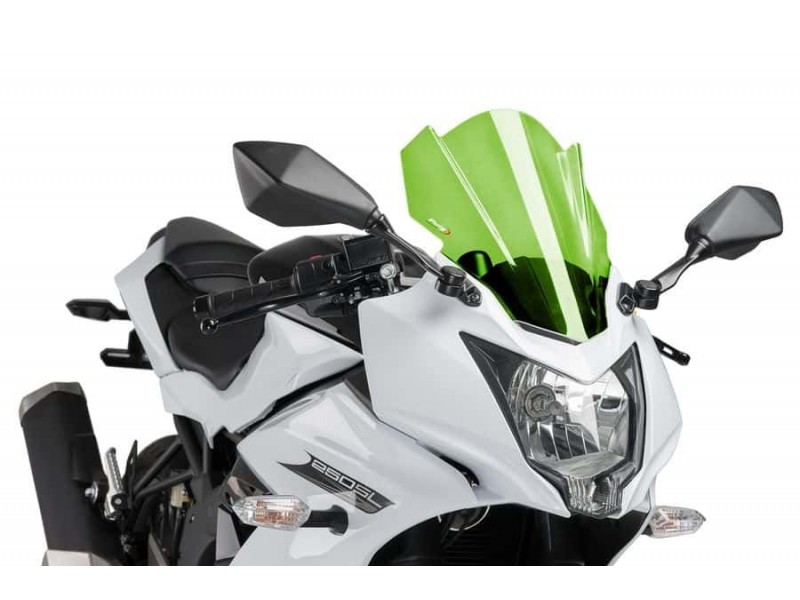 Windscreen PUIG RACING 7630V verde