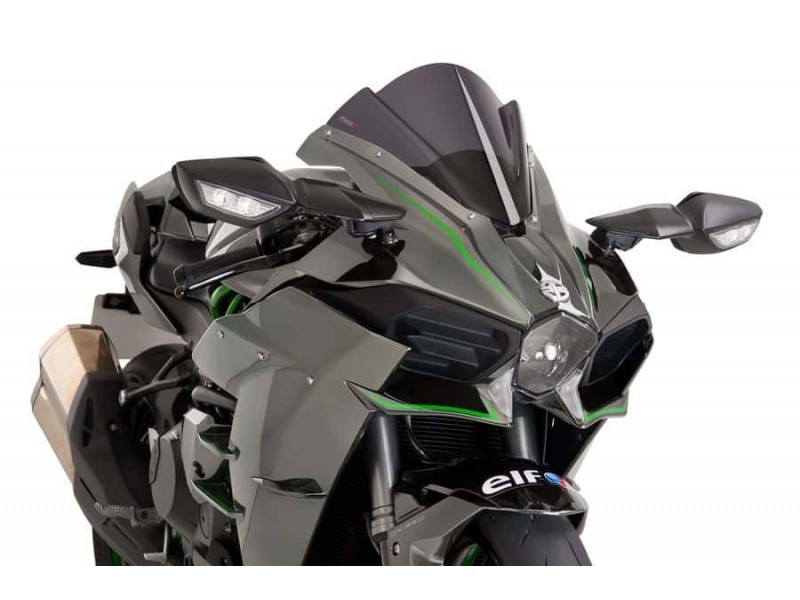 Windscreen PUIG RACING 7631F dark smoke Windscreen PUIG RACING 7631F dark smoke