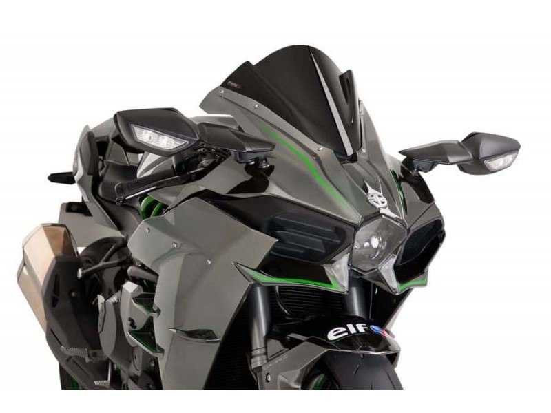 Windscreen PUIG RACING 7631N Negru Windscreen PUIG RACING 7631N Negru