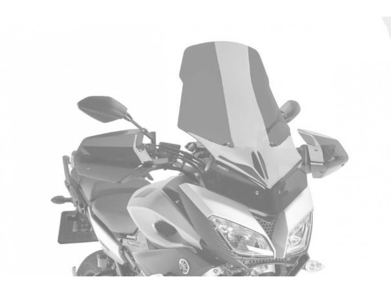 Windscreen PUIG TOURING 7646N Negru