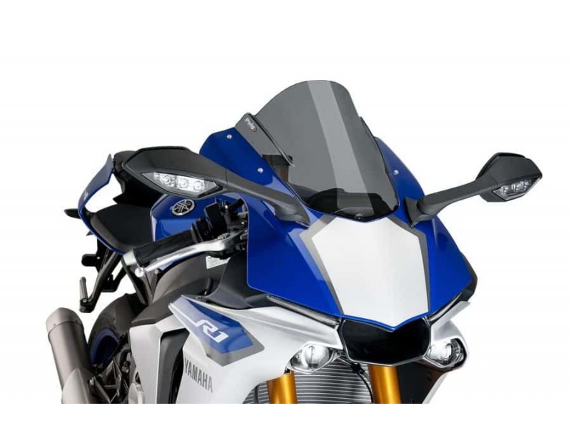 Windscreen PUIG RACING 7648F dark smoke Windscreen PUIG RACING 7648F dark smoke