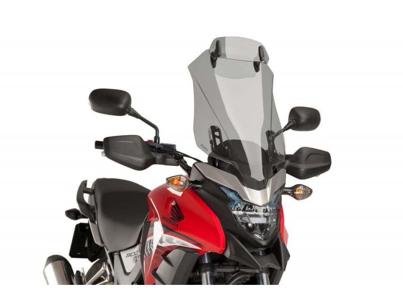 Windscreen PUIG TOURING WITH VISOR 8902H smoke Windscreen PUIG TOURING WITH VISOR 8902H smoke