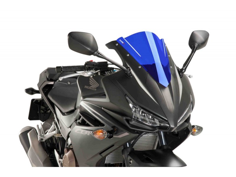 Windscreen PUIG RACING 8903A Albastru