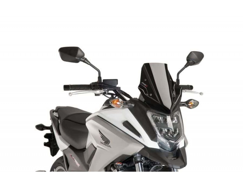 Windscreen PUIG RACING 8909N Negru