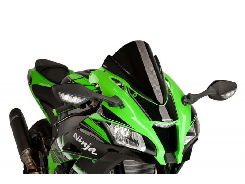 Windscreen PUIG RACING 8912C carbon look Windscreen PUIG RACING 8912C carbon look