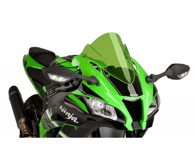 Windscreen PUIG RACING 8912V verde