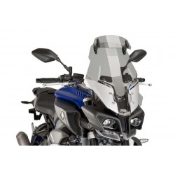 Windscreen PUIG TOURING WITH VISOR 8919H smoke Windscreen PUIG TOURING WITH VISOR 8919H smoke