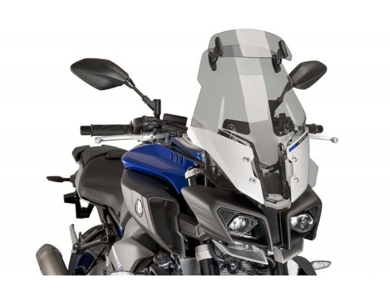 Windscreen PUIG TOURING WITH VISOR 8919H smoke Windscreen PUIG TOURING WITH VISOR 8919H smoke