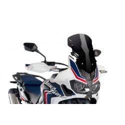 Windscreen PUIG RACING WITH SUPPORT + PROTECTION 9155N Negru Windscreen PUIG RACING WITH SUPPORT + PROTECTION 9155N Negru
