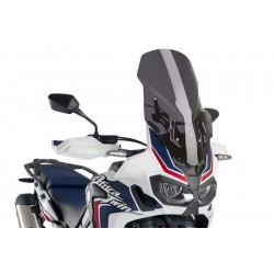 Windscreen PUIG TOURING WITH SUPPORT + PROTECTION 9156F dark smoke Windscreen PUIG TOURING WITH SUPPORT + PROTECTION 9156F dark smoke