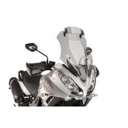 Windscreen PUIG TOURING WITH VISOR 9201H smoke Windscreen PUIG TOURING WITH VISOR 9201H smoke