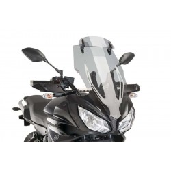 Windscreen PUIG TOURING WITH VISOR 9213H smoke Windscreen PUIG TOURING WITH VISOR 9213H smoke