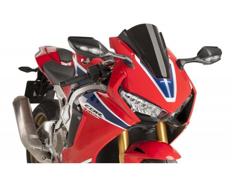 Windscreen PUIG RACING 9407N Negru