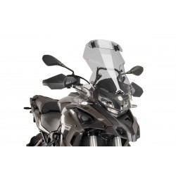 Windscreen PUIG TOURING WITH VISOR 9508H smoke Windscreen PUIG TOURING WITH VISOR 9508H smoke
