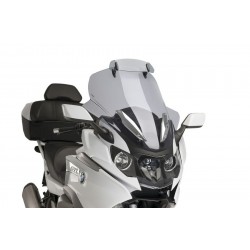 Windscreen PUIG TOURING WITH VISOR 9513H smoke Windscreen PUIG TOURING WITH VISOR 9513H smoke