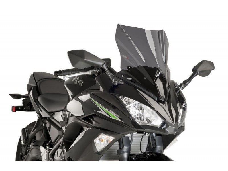 Windscreen PUIG RACING 9711F dark smoke
