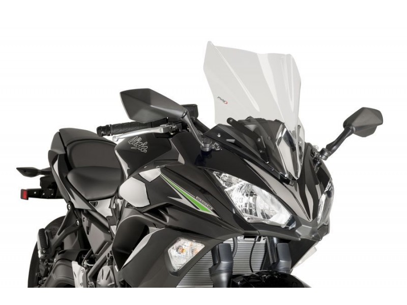 Windscreen PUIG RACING 9711W transparent