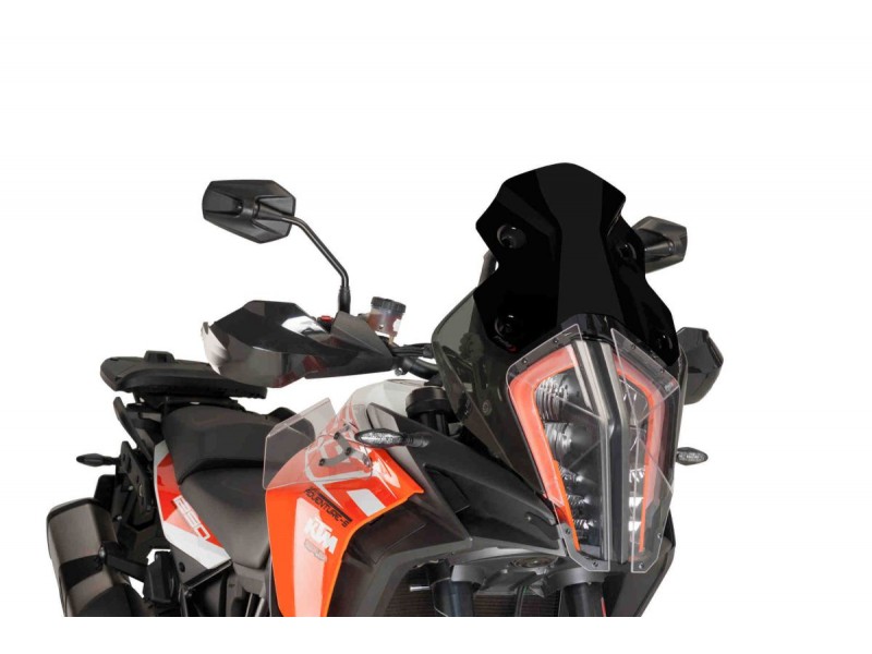 Windscreen PUIG RACING 9716N Negru