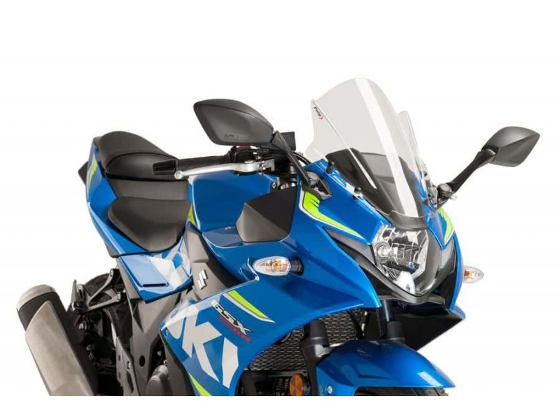 Windscreen PUIG RACING 9722W transparent Windscreen PUIG RACING 9722W transparent