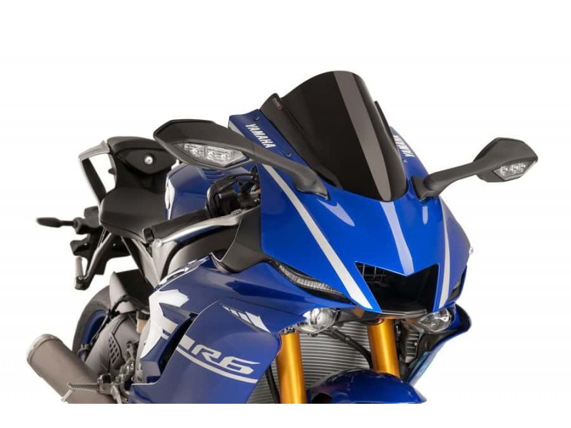 Windscreen PUIG RACING 9723N Negru