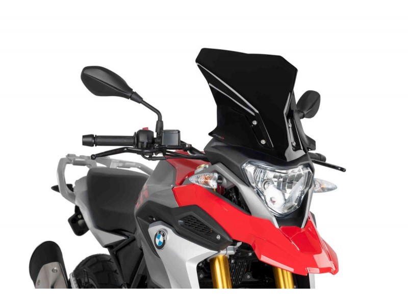 Windscreen PUIG TOURING 9879N Negru