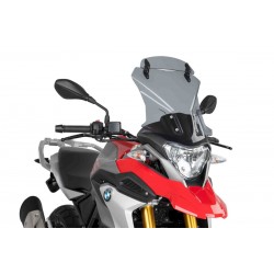 Windscreen PUIG TOURING WITH VISOR 9880H smoke Windscreen PUIG TOURING WITH VISOR 9880H smoke