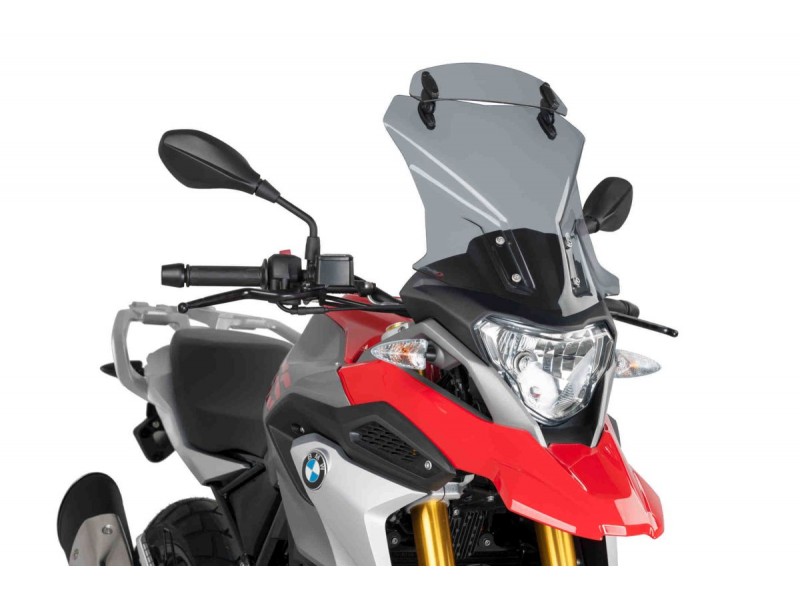 Windscreen PUIG TOURING WITH VISOR 9880H smoke