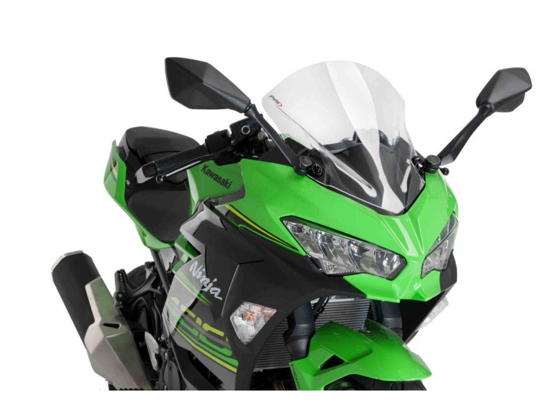 Windscreen PUIG RACING 9976W transparent
