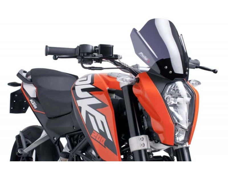 Windshield PUIG NEW. GEN SPORT 6275F dark smoke Windshield PUIG NEW. GEN SPORT 6275F dark smoke