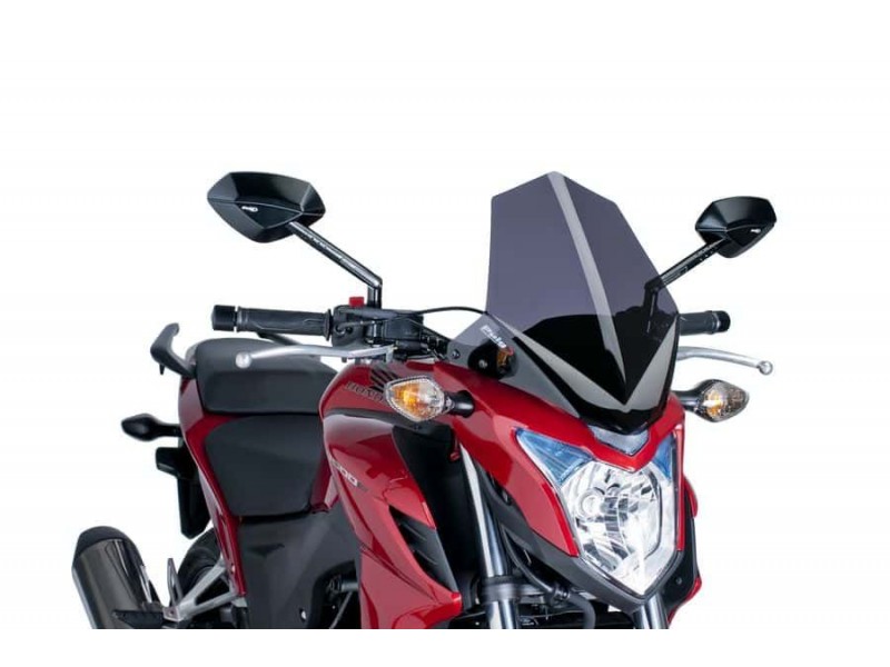 Windshield PUIG NEW. GEN SPORT 6437F dark smoke Windshield PUIG NEW. GEN SPORT 6437F dark smoke