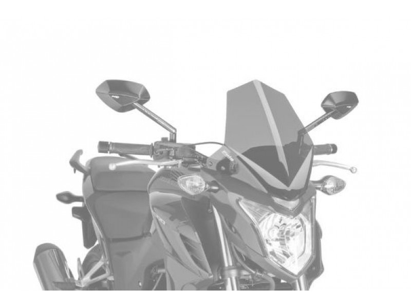 Windshield PUIG NEW. GEN SPORT 6437W transparent Windshield PUIG NEW. GEN SPORT 6437W transparent