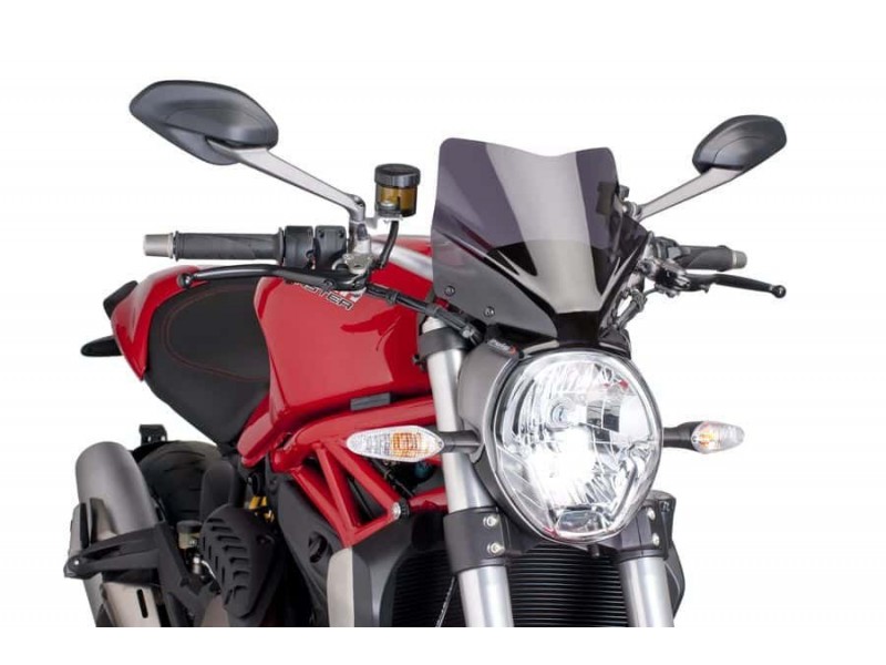 Windshield PUIG NEW. GEN SPORT 7013F dark smoke Windshield PUIG NEW. GEN SPORT 7013F dark smoke