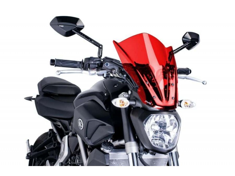 Windshield PUIG NEW. GEN TOURING 7016R Rosu