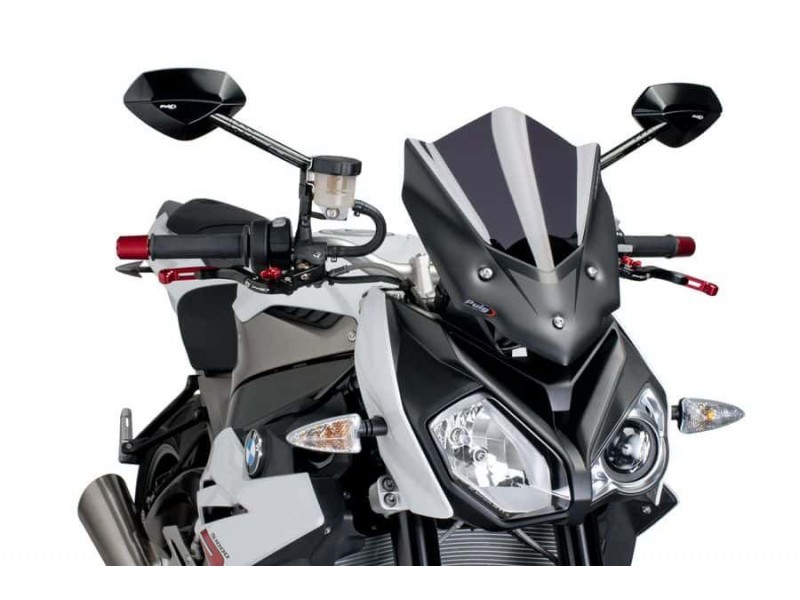 Windshield PUIG NEW. GEN SPORT 7040F dark smoke