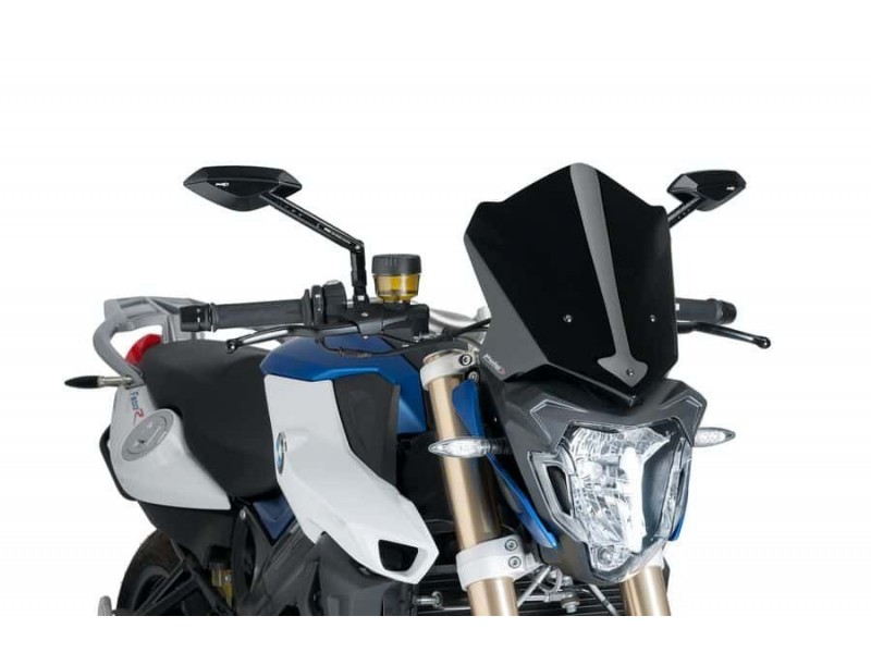 Windshield PUIG NEW. GEN SPORT 7650N Negru