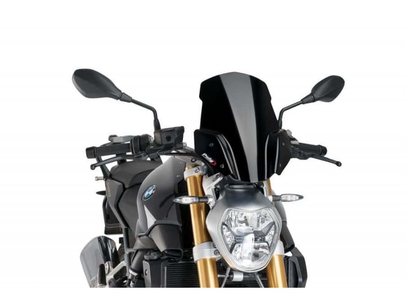 Windshield PUIG NEW. GEN SPORT 7651N Negru Windshield PUIG NEW. GEN SPORT 7651N Negru