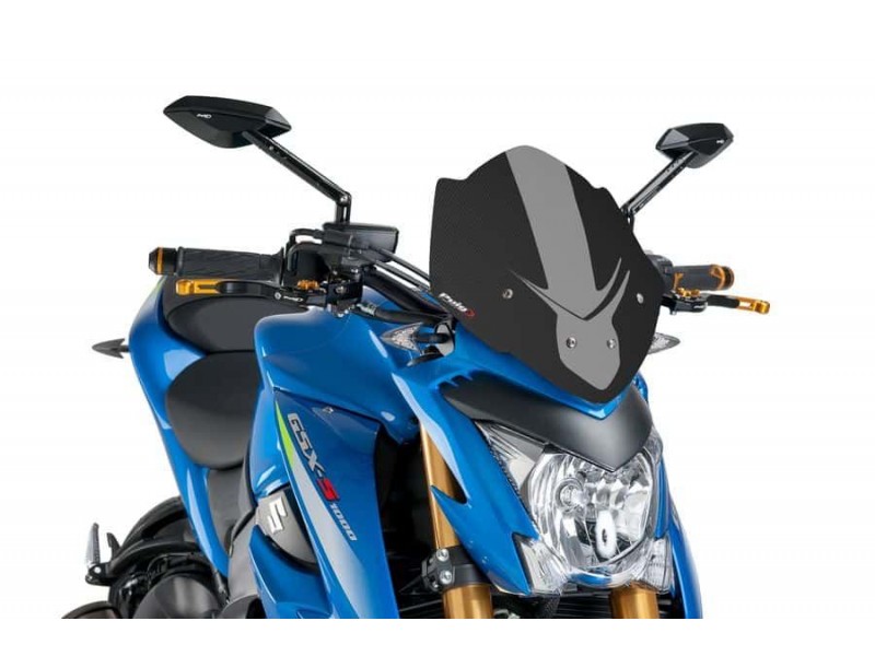 Windshield PUIG NEW. GEN SPORT 7653C carbon look Windshield PUIG NEW. GEN SPORT 7653C carbon look