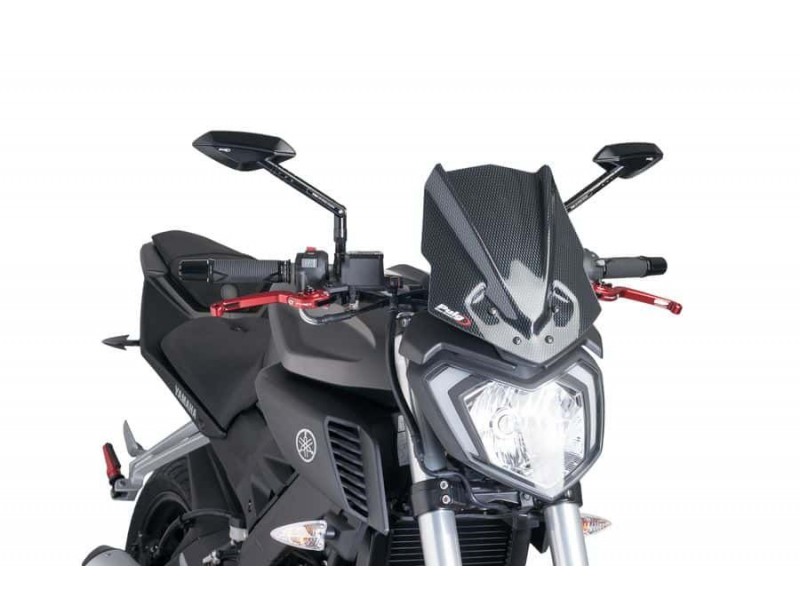 Windshield PUIG NEW. GEN SPORT 7654C carbon look Windshield PUIG NEW. GEN SPORT 7654C carbon look