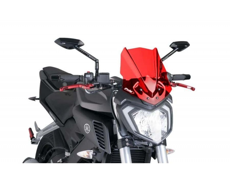 Windshield PUIG NEW. GEN SPORT 7654R Rosu Windshield PUIG NEW. GEN SPORT 7654R Rosu