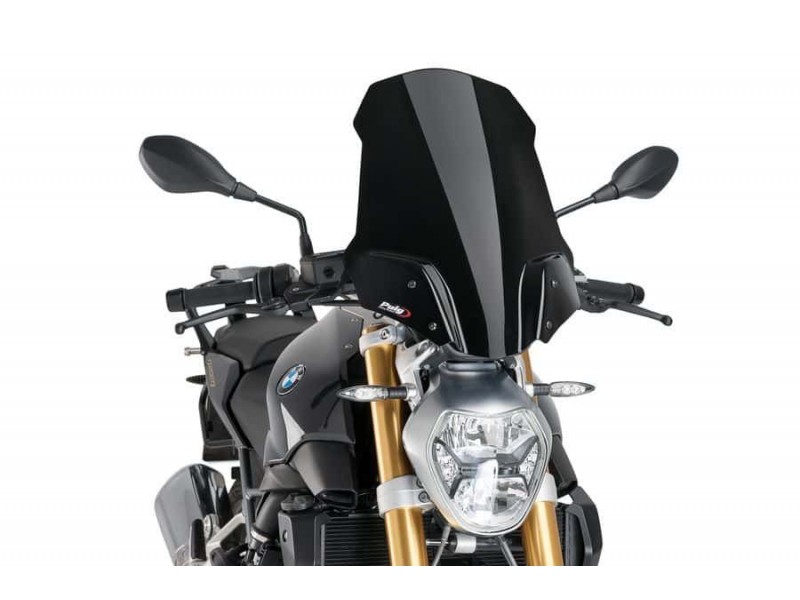 Windshield PUIG NEW. GEN TOURING 8165N Negru