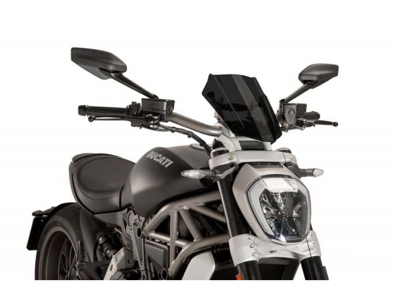 Windshield PUIG NEW. GEN SPORT 8921F dark smoke Windshield PUIG NEW. GEN SPORT 8921F dark smoke