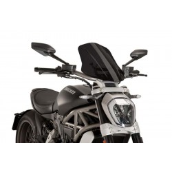 Windshield PUIG NEW. GEN TOURING 8922F dark smoke Windshield PUIG NEW. GEN TOURING 8922F dark smoke