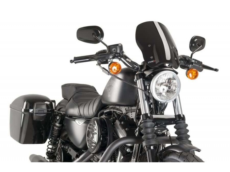 Windshield PUIG NEW. GEN TOURING 9283N Negru