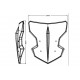 Windshield PUIG NEW. GEN SPORT 9376F dark smoke Windshield PUIG NEW. GEN SPORT 9376F dark smoke
