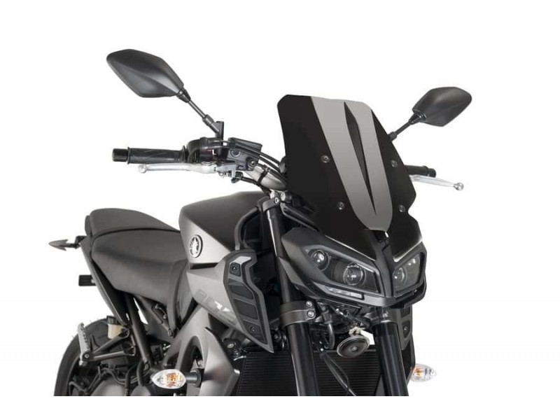 Windshield PUIG NEW. GEN TOURING 9377N Negru