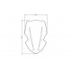 Windshield PUIG NEW. GEN TOURING 9392W transparent Windshield PUIG NEW. GEN TOURING 9392W transparent