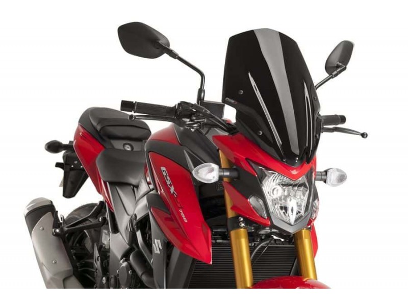 Windshield PUIG NEW. GEN TOURING 9436N Negru