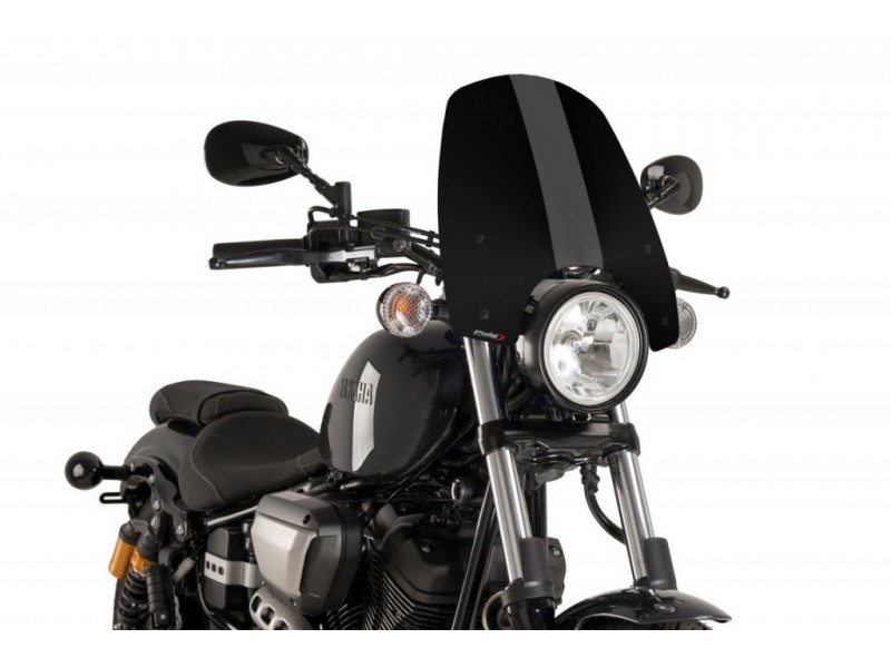 Windshield PUIG NEW. GEN TOURING 9438N Negru