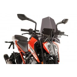 Windshield PUIG NEW. GEN SPORT 9514F dark smoke Windshield PUIG NEW. GEN SPORT 9514F dark smoke
