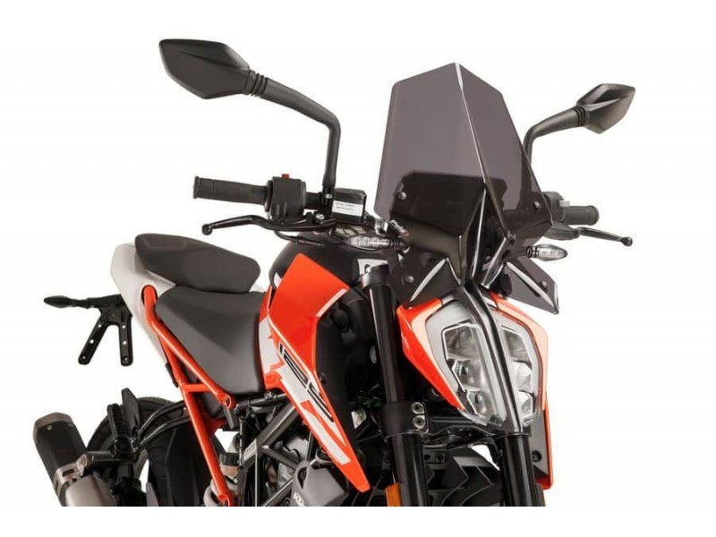 Windshield PUIG NEW. GEN SPORT 9514F dark smoke Windshield PUIG NEW. GEN SPORT 9514F dark smoke